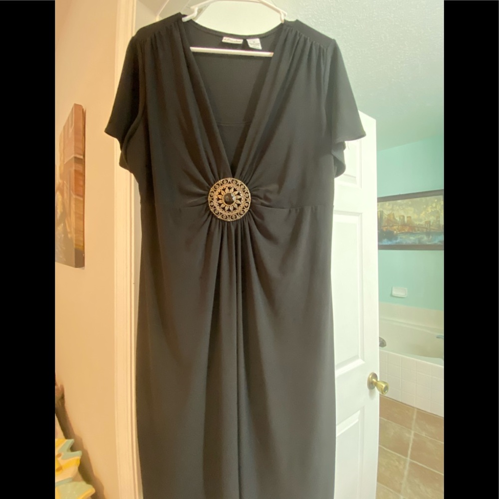 Black dress from Kim Rogers